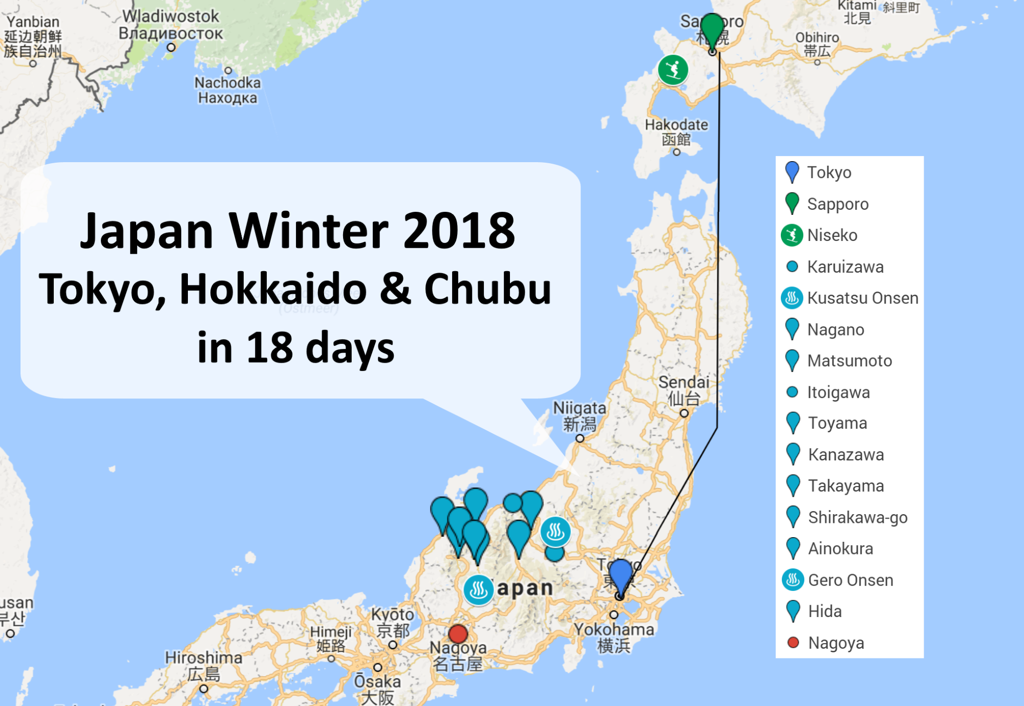 Japan 18 Itinerary Update Tabimonogatari 旅物語 Japan 18 Itinerary Update Tabimonogatari 旅物語