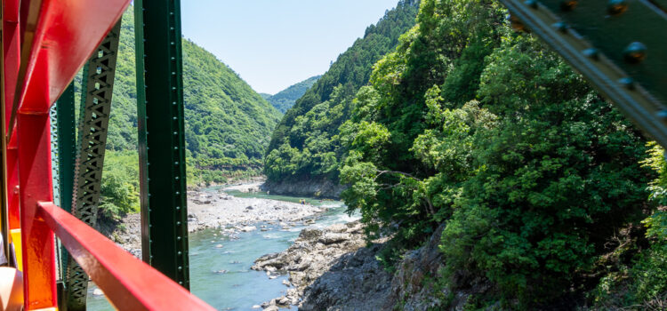 Arashiyama and the Hozukyo ravine